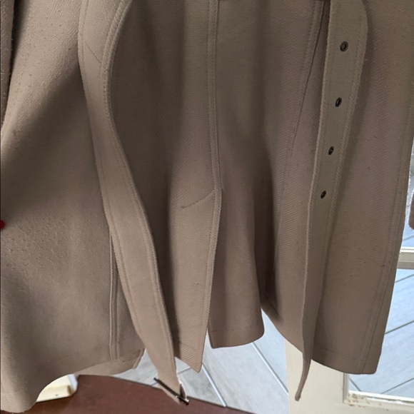 Burberry Brit Wool Beige Trench Coat for Women - Picture 13 of 16
